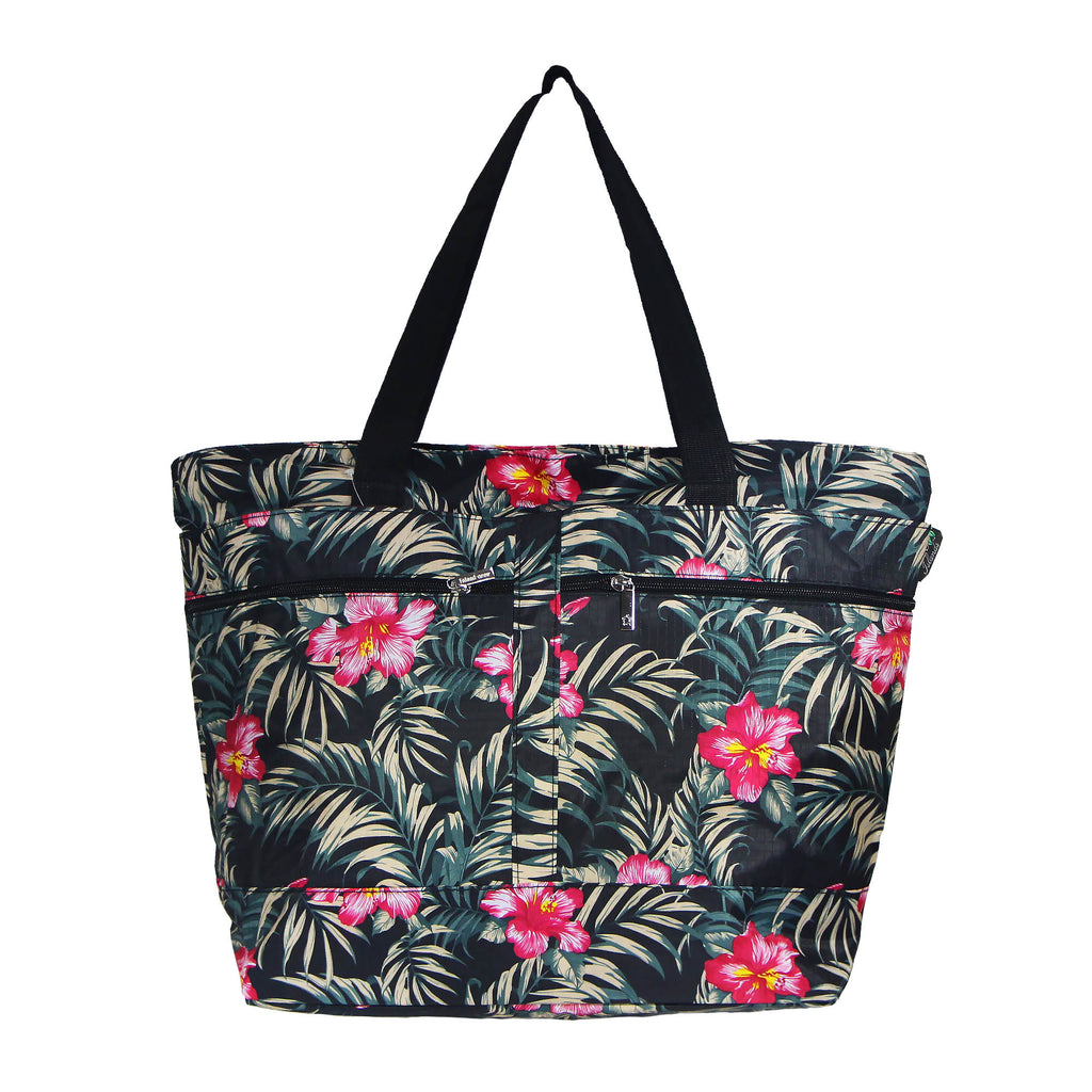 BFLO Hibiscus UV Light Color Changing Tote Bag