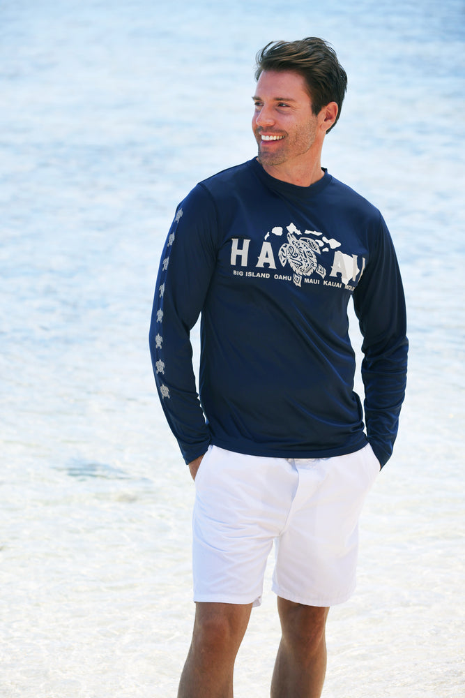 Cool Long Sleeve T-Shirt : Honu Island