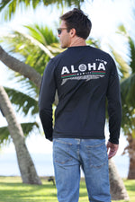 Cool Long Sleeve T-Shirt : Aloha Shark