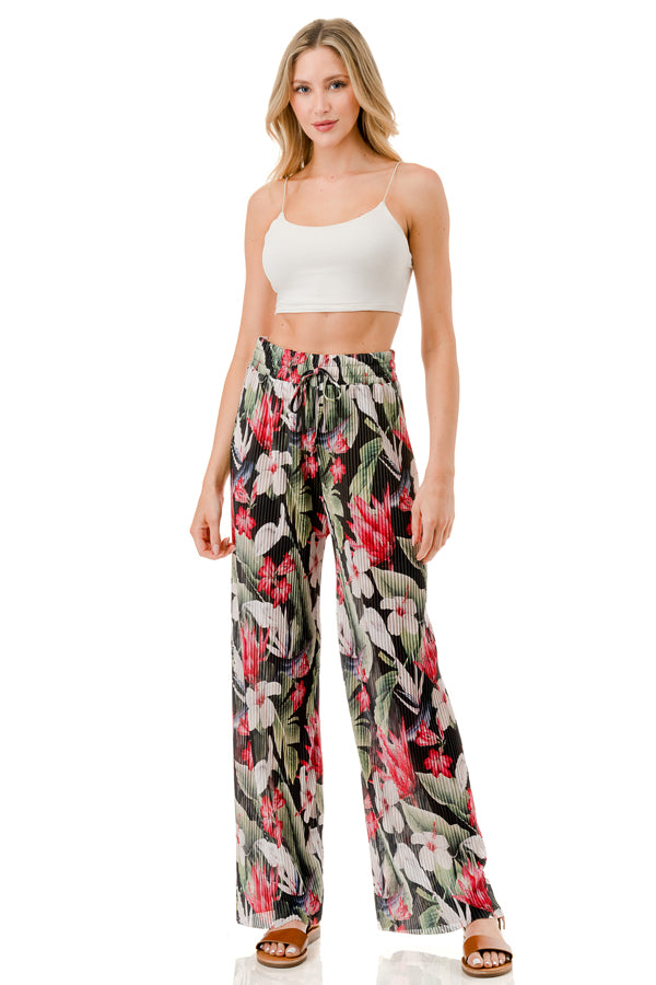 WOMEN'S STRETCH PLEATED PANTS: Calla Lily – Aloha Ave Store - Made with  Aloha