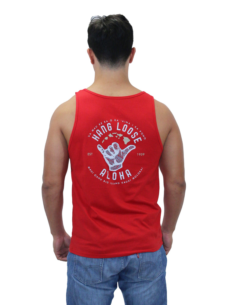 MEN'S TANK TOP: Hang Loose