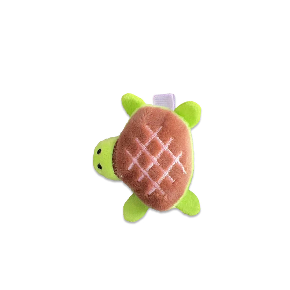 PLUSH HAIR PIN: Turtle