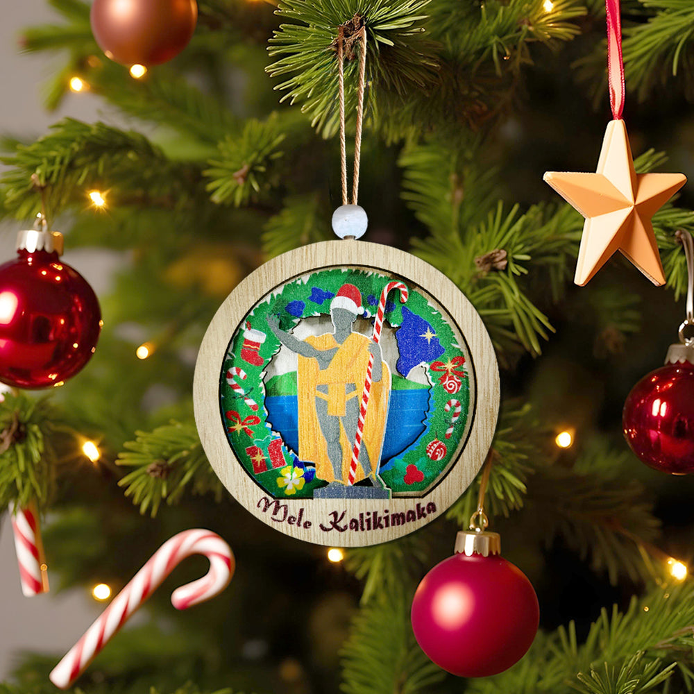 CHRISTMAS ORNAMENT: Hawaii Designs