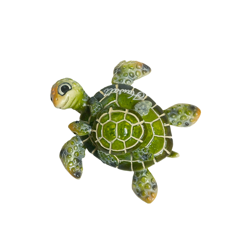 RESIN MAGNET: Honu-Hawaii 2