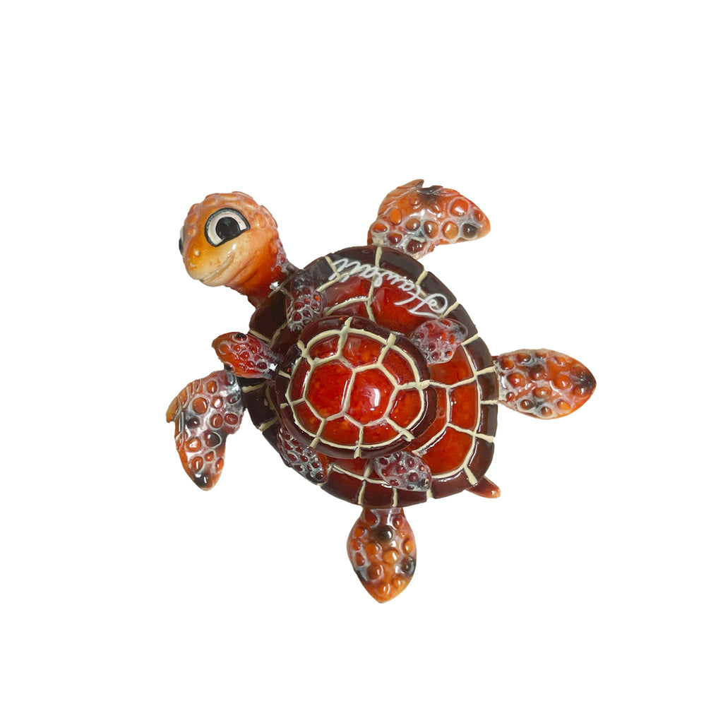 RESIN MAGNET: Honu-Hawaii 2