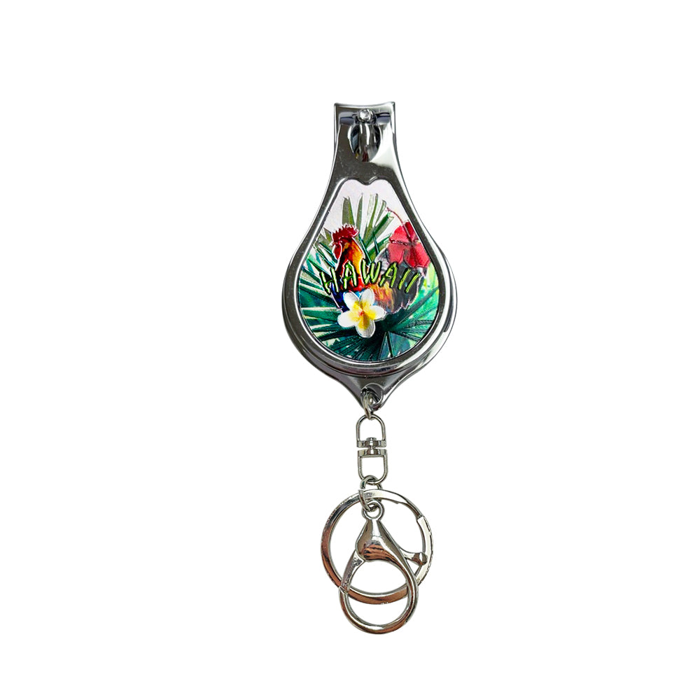 KEYCHAIN: NAIL CLIPPER - Rooster Hawaii