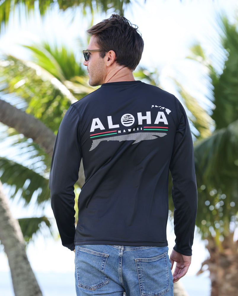 Cool Long Sleeve T-Shirt : Aloha Shark