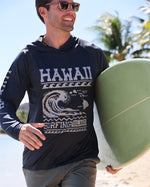 Men's Hoodie: Hawaii Surfing Island