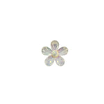 PLASTIC HAIR CLIP: Plumeria 5