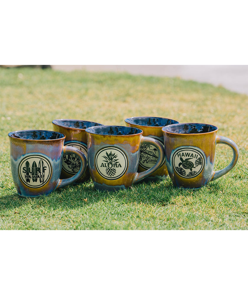 MUG CUP: ISLAND ROOSTER 2-Piece Set