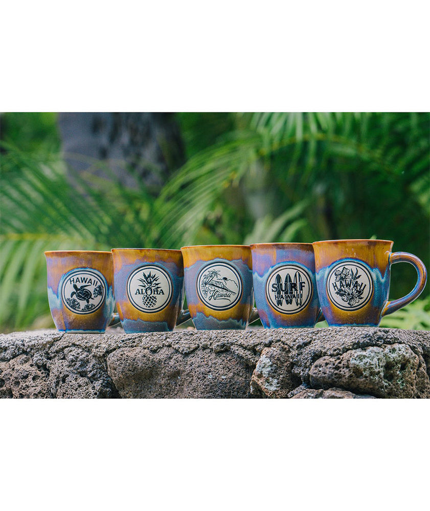 MUG CUP: ISLAND ROOSTER 2-Piece Set