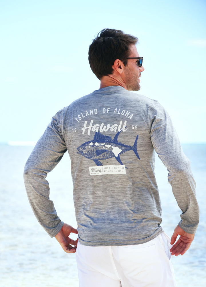 Cool Long Sleeve T-Shirt : Hawaii Ahi