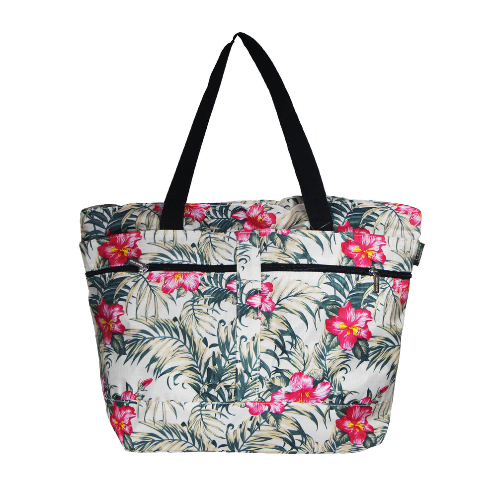 Foldable Reusable Hawaii Shopping Bags Hibiscus w/ Monstera - PURPLE –  Aloha Ave Store - Made with Aloha