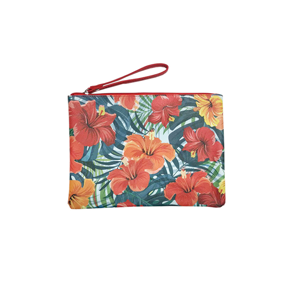 Guam Hibiscus Floral Red Weekender Tote Bag – Island Life
