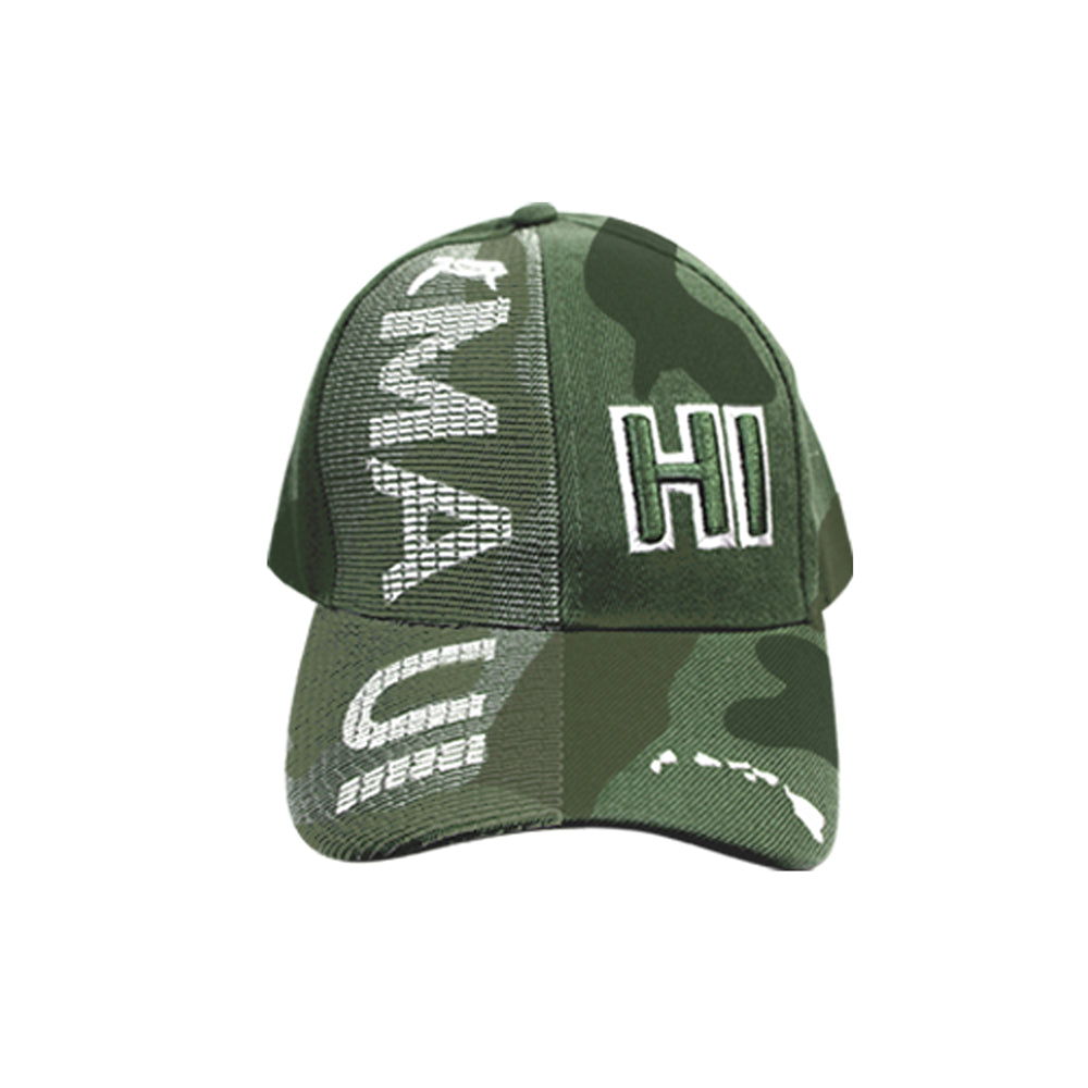 CAP: HI MAUI W/ ISLAND LOGO